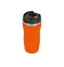 Термокружка Mony Steel 350 мл, soft touch, оранжевый (P)