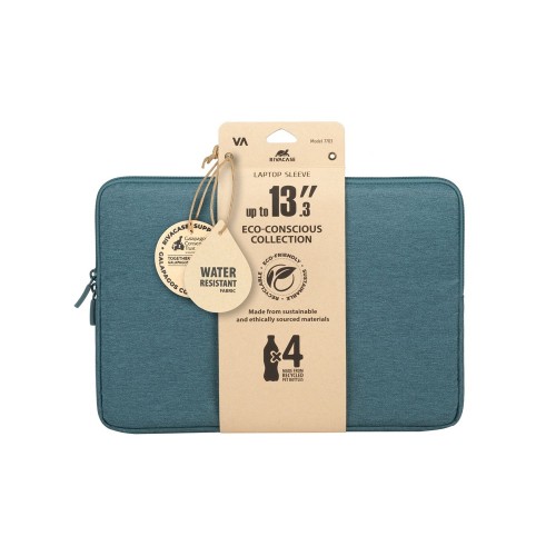 Купить RIVACASE 7703 aquamarine ECO чехол для ноутбука 13.3-14 / 12 с нанесением логотипа