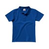 Купить Рубашка поло First детская, классический синий с нанесением логотипа