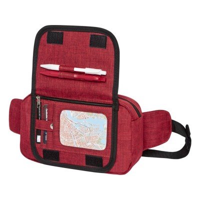 Купить Поясная сумка Hoss, heather dark red с нанесением логотипа