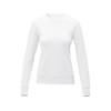 Купить Женский свитер Zenon с круглым вырезом, белый с нанесением логотипа