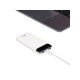 Купить RIVACASE VA2240 (10000mAh) с дисплеем, белый, внешний аккумулятор 12/48 с нанесением логотипа