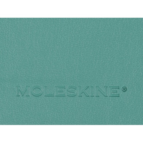 Купить Записная книжка Moleskine Classic Soft (в линейку), Large (13х21см), морская волна с нанесением логотипа