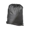 Купить Спортивный рюкзак из сетки на молнии, черный с нанесением логотипа