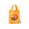 Купить Складная сумка для покупок FOCHA, апельсин, оранжевый с нанесением логотипа