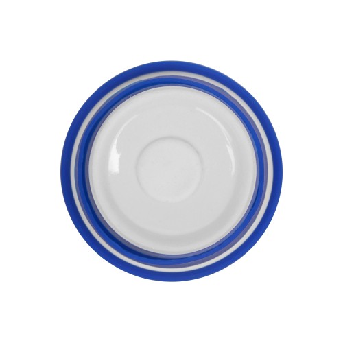 Купить Фарфоровая кружка с двойными стенками Toronto, 300 мл, синий с нанесением логотипа