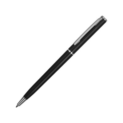 Купить Ручка шариковая Наварра, черный с нанесением логотипа