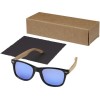 Купить Hiru, зеркальные поляризованные солнцезащитные очки в оправе из переработанного PET-пластика/дерева в подарочной коробке, дерево с нанесением логотипа