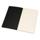 Купить Записная книжка Moleskine Cahier (нелинованный, 1 шт.), Large (13х21см), черный с нанесением логотипа