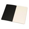 Купить Записная книжка Moleskine Cahier (нелинованный, 1 шт.), Large (13х21см), черный с нанесением логотипа