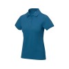 Купить Calgary женская футболка-поло с коротким рукавом, tech blue (деним) с нанесением логотипа