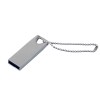 Купить USB 2.0-флешка на 4 Гб с мини чипом, компактный дизайн, стильное отверстие для цепочки с нанесением логотипа