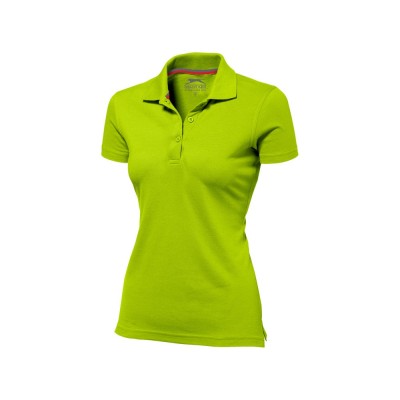 Купить Рубашка поло Advantage женская, зеленое яблоко с нанесением логотипа