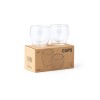 Купить Набор CAPSUL из 2 стаканов с двойными стенками, прозрачный с нанесением логотипа
