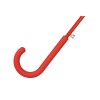 Купить Зонт-трость Color полуавтомат, красный с нанесением логотипа