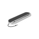 Купить Хаб USB Type-C 3.0 для ноутбуков Falcon, черный с нанесением логотипа