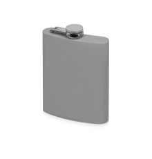 Фляжка 240 мл Remarque soft touch, 304 сталь, светло-серый
