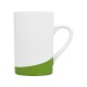 Купить Кружка Мерсер 320мл, белый/зеленый с нанесением логотипа