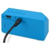 Купить Портативная колонка Bermuda с функцией Bluetooth, голубой с нанесением логотипа
