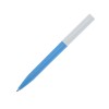 Купить Шариковая ручка Unix из переработанной пластмассы, синие чернила - Аква с нанесением логотипа