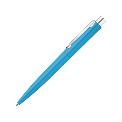 Купить Ручка шариковая металлическая LUMOS, голубой с нанесением логотипа