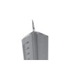 Купить Алюминиевая линейка DINTEL треугольной формы (30 см), серебристый с нанесением логотипа