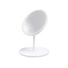 Купить Косметическое зеркало с LED-подсветкой Beautific, белый с нанесением логотипа