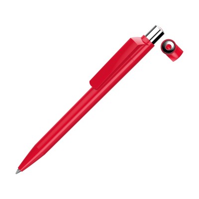 Купить Ручка шариковая UMA ON TOP SI F, красный с нанесением логотипа