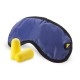 Купить Дорожный набор Travel Blue Comfort Set, синий/черный с нанесением логотипа