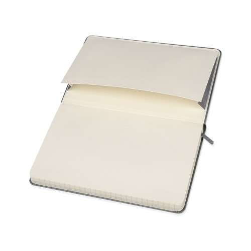 Купить Записная книжка Moleskine Classic (в линейку) в твердой обложке, Medium (11,5x18 см), серый с нанесением логотипа