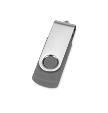 Флеш-карта USB 2.0 8 Gb Квебек, серый