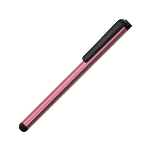 Купить Стилус металлический Touch Smart Phone Tablet PC Universal, розовый (Р) с нанесением логотипа