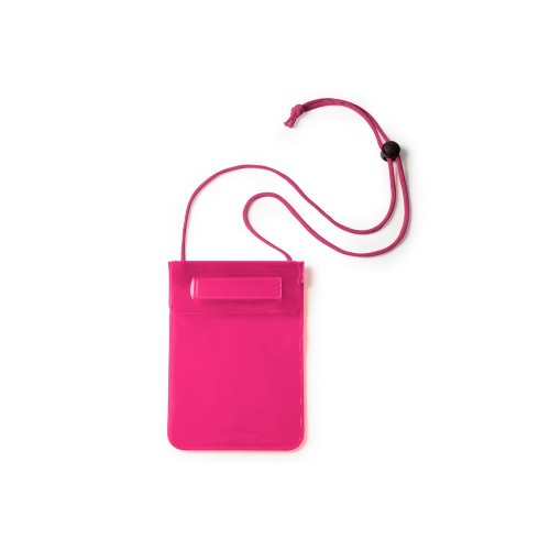 Купить Водонепроницаемый чехол LANKA из ПВХ, фуксия с нанесением логотипа