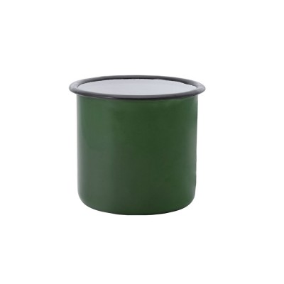 Купить Кружка металлическая ANON, 380 мл, бутылочный зеленый с нанесением логотипа