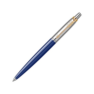 Купить Шариковая ручка Parker Jotter K160, цвет: Blue/GT, стержень: M, цвет чернил: blue, в подарочной упак с нанесением логотипа