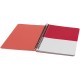 Купить Блокнот ColourBlock А5, красный с нанесением логотипа