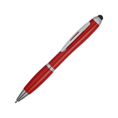 Купить Ручка-стилус шариковая Nash, красный с нанесением