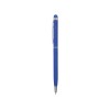 Купить Ручка-стилус шариковая Jucy Soft с покрытием soft touch, синий с нанесением логотипа