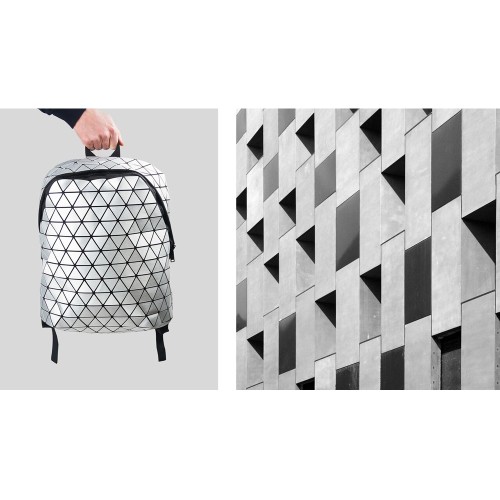 Купить Rombica Mybag Prisma Silver, серебристый с нанесением логотипа