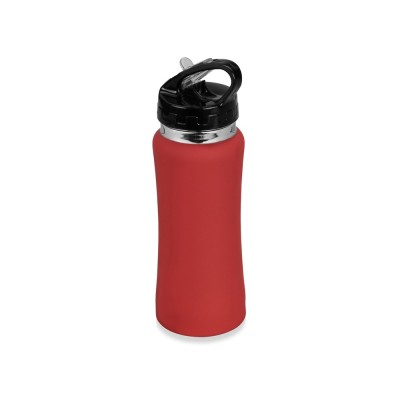 Купить Бутылка спортивная Коста-Рика 600мл, красный с нанесением логотипа