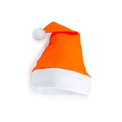 Купить Рождественская шапка SANTA, оранжевый с нанесением логотипа