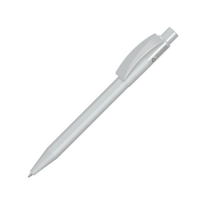 Купить Шариковая ручка из вторично переработанного пластика Pixel Recy, серый с нанесением логотипа