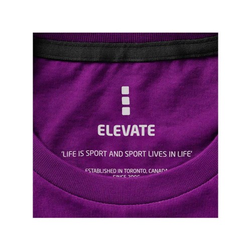 Купить Nanaimo мужская футболка с коротким рукавом, темно-фиолетовый с нанесением логотипа