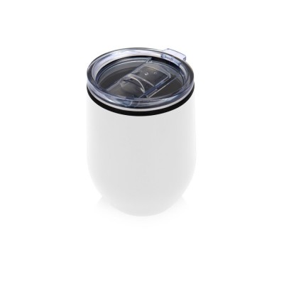 Купить Термокружка Pot 330мл, белый с нанесением логотипа