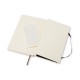 Купить Записная книжка Moleskine Classic Soft (в клетку), Large (13х21см), черный с нанесением логотипа