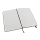 Купить Записная книжка Moleskine Classic (в линейку) в твердой обложке, Large (13х21см), фиолетовый с нанесением логотипа