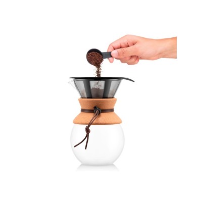 Купить POUR OVER 1L. Coffee maker 1L, натуральный с нанесением логотипа