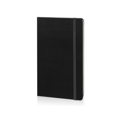 Купить Записная книжка Moleskine Classic (в линейку) в твердой обложке, Medium (11,5x18 см), черный с нанесением логотипа