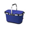 Купить Изотермическая сумка-холодильник FROST складная с алюминиевой рамой, синий с нанесением логотипа
