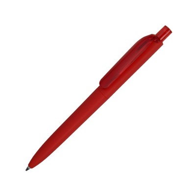 Купить Ручка шариковая Prodir DS8 PRR софт-тач, красный с нанесением логотипа